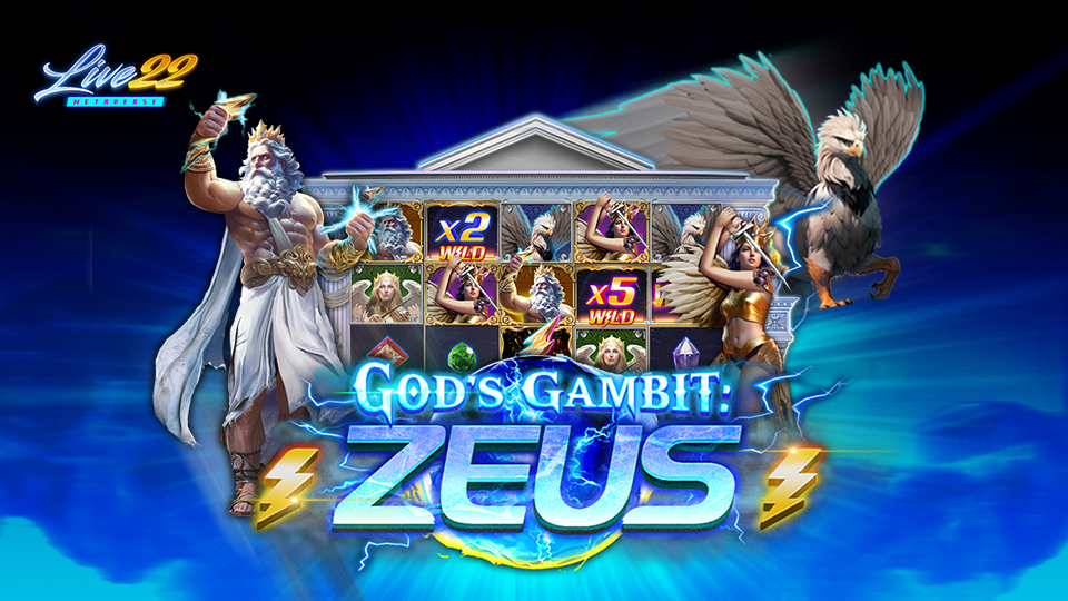 live22 new slot god's gambit zeus. with gamplay.