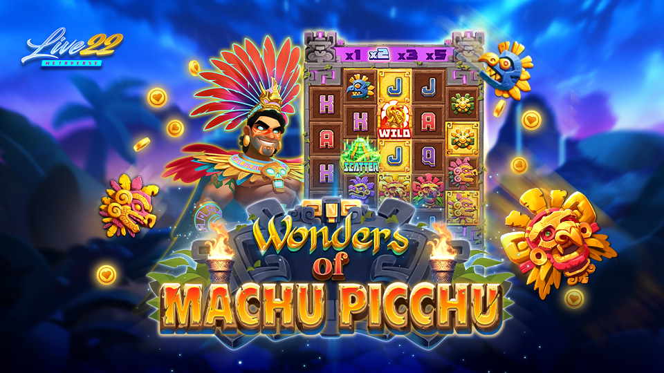 Live22 new slot game wonders of machu picchu